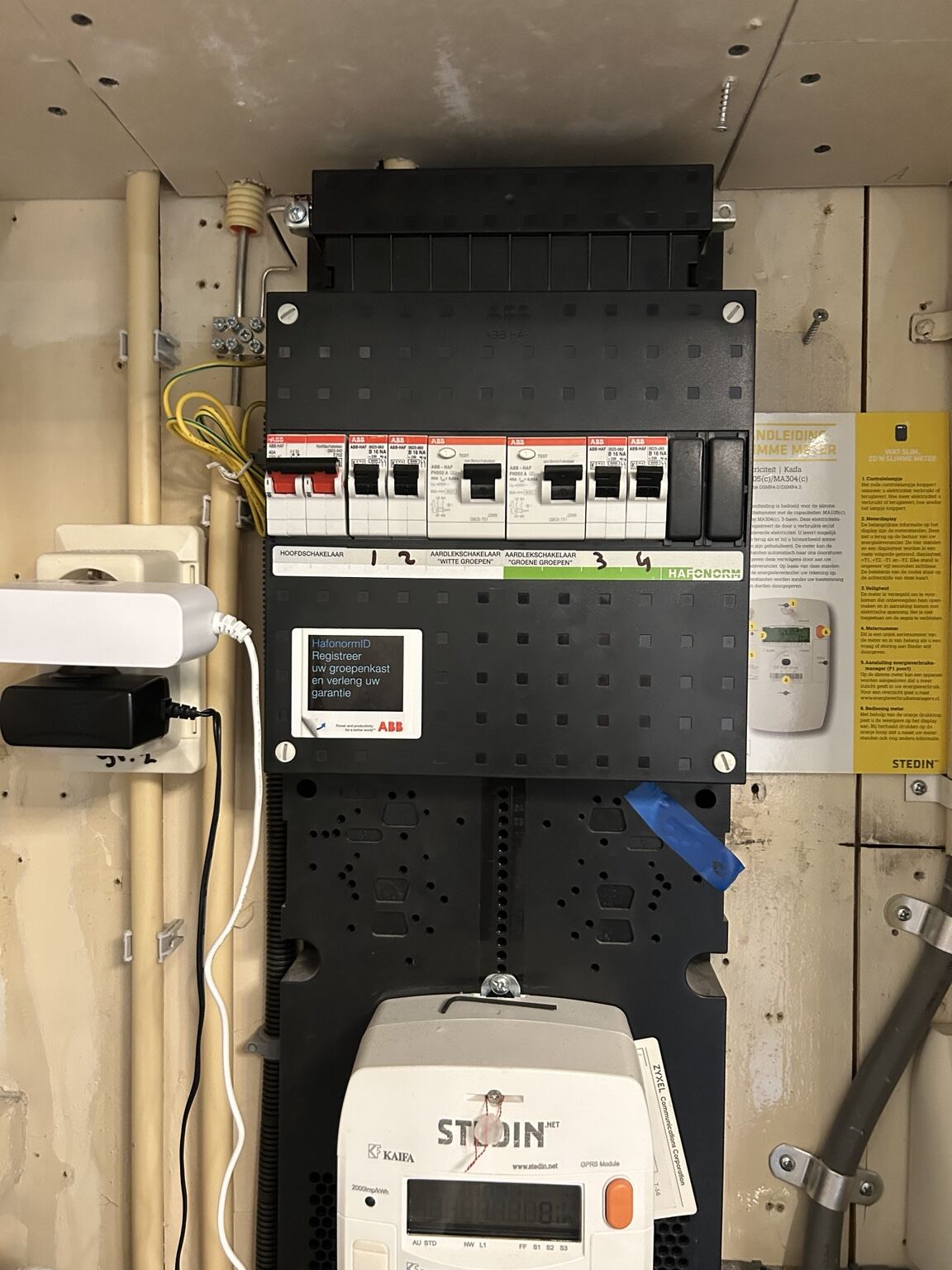 Groepenkast installatie door PT.Elektra Den Haag
